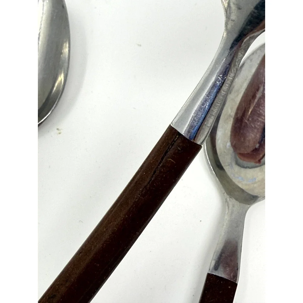 Ekco Eterna Epic Flatware 13pc Lot Mid Century Modern Japan Stainless READ DESC